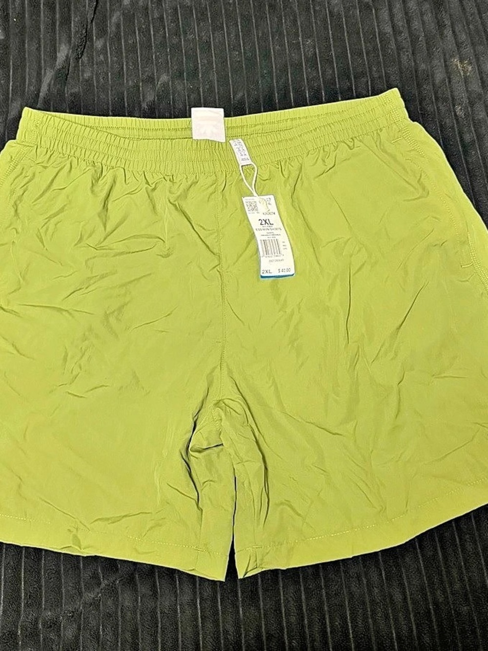 adidas Trefoil Essentials Woven Shorts Athletic Shorts Green XXL